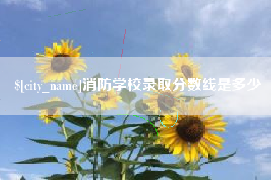 泰兴消防学校录取分数线是多少