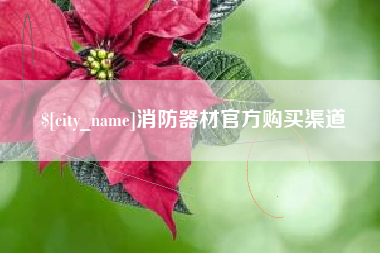 泰兴消防器材官方购买渠道