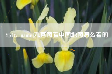 泰兴九宫图看中国地图怎么看的