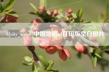 泰兴中国地图a4打印版空白图片
