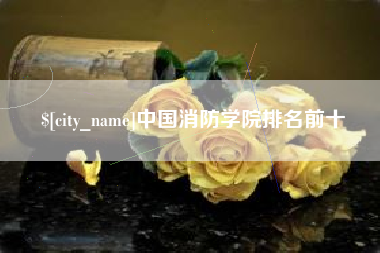 泰兴中国消防学院排名前十