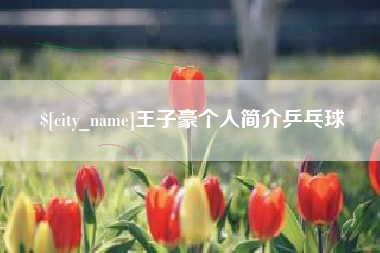 泰兴王子豪个人简介乒乓球