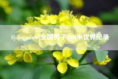 泰兴全国男子5000米世界纪录