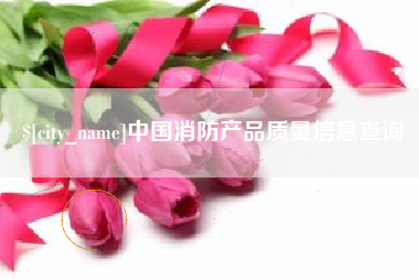 泰兴中国消防产品质量信息查询
