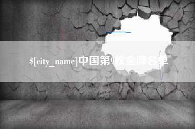 泰兴中国第9枚金牌名单
