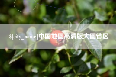 泰兴中国地图高清版大图省区