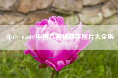 泰兴中国九宫格数字图片大全集