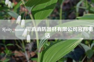 泰兴川消消防器材有限公司官网电话