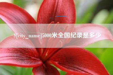 泰兴5000米全国纪录是多少