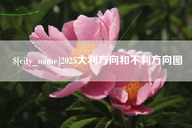 泰兴2025大利方向和不利方向图