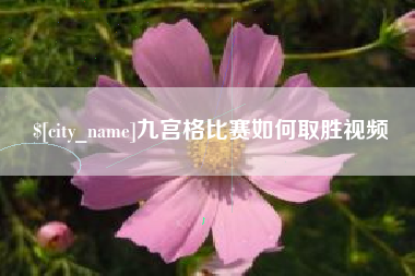 泰兴九宫格比赛如何取胜视频
