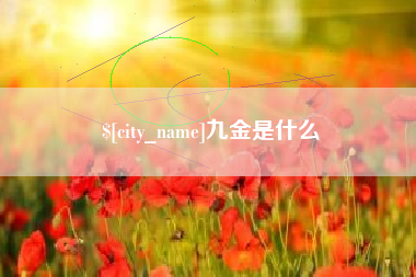 泰兴九金是什么