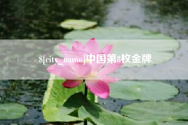 泰兴中国第8枚金牌