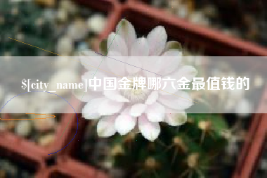 泰兴中国金牌哪六金最值钱的