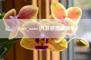 泰兴九宫格图画简单