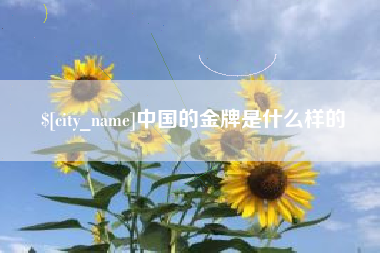 泰兴中国的金牌是什么样的